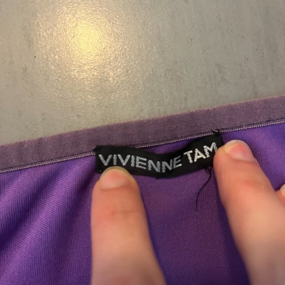 Vintage Vivienne Tam Abstract Mesh Maxi Skirt - Picture 4 of 4